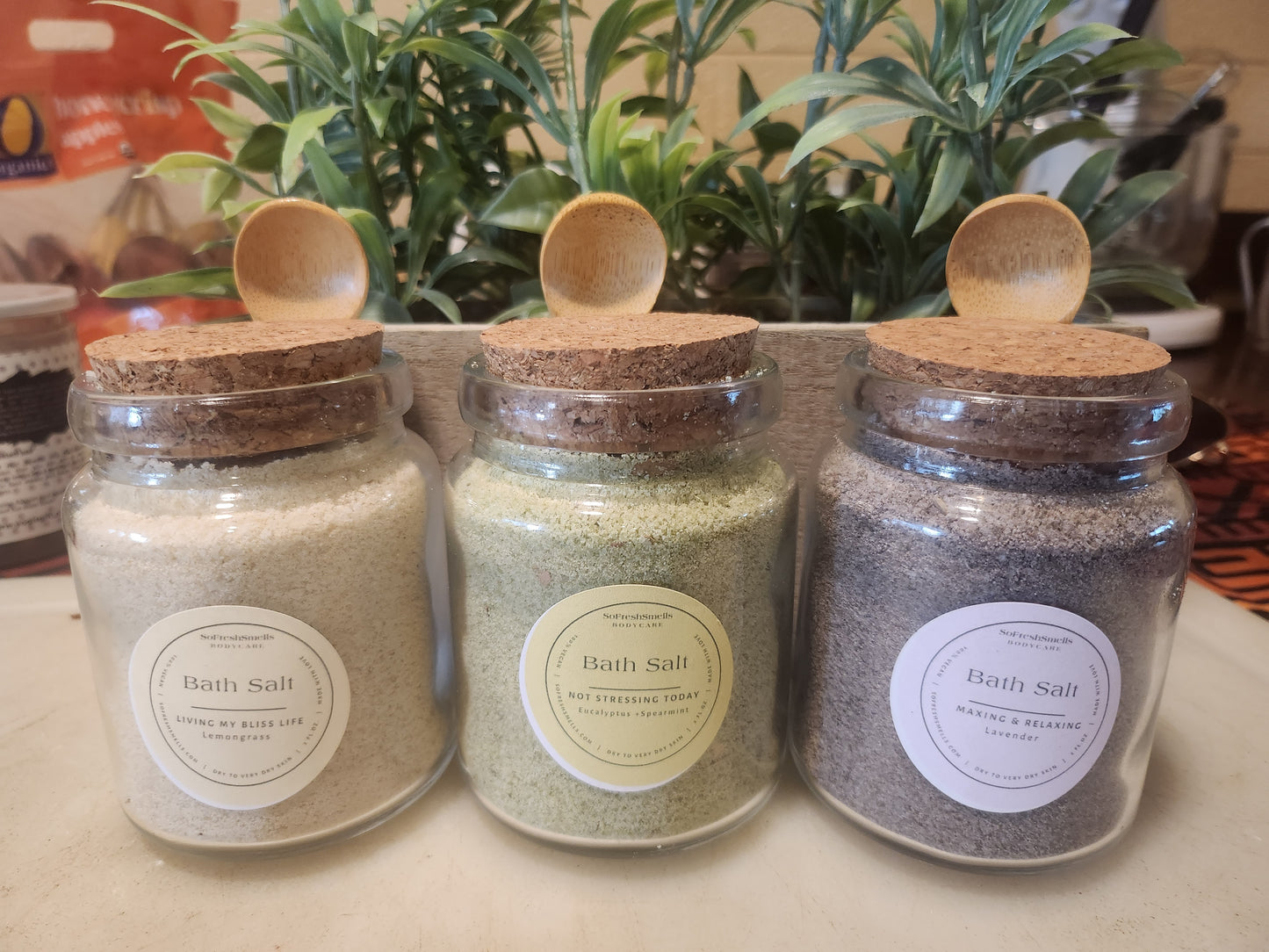 Bath Soaks W/ Keepsake Jar