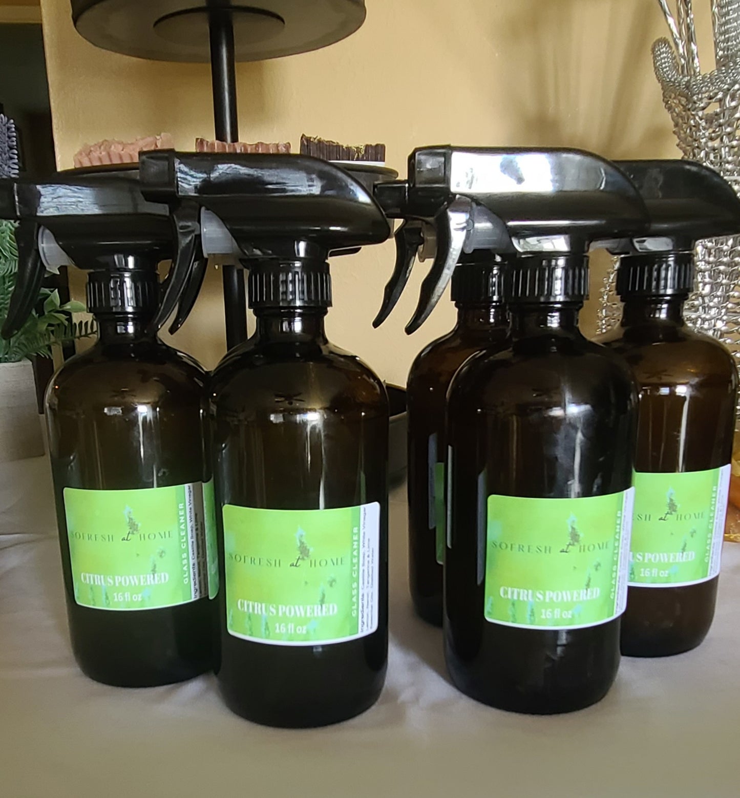 Citrus Powered Glass Cleaner