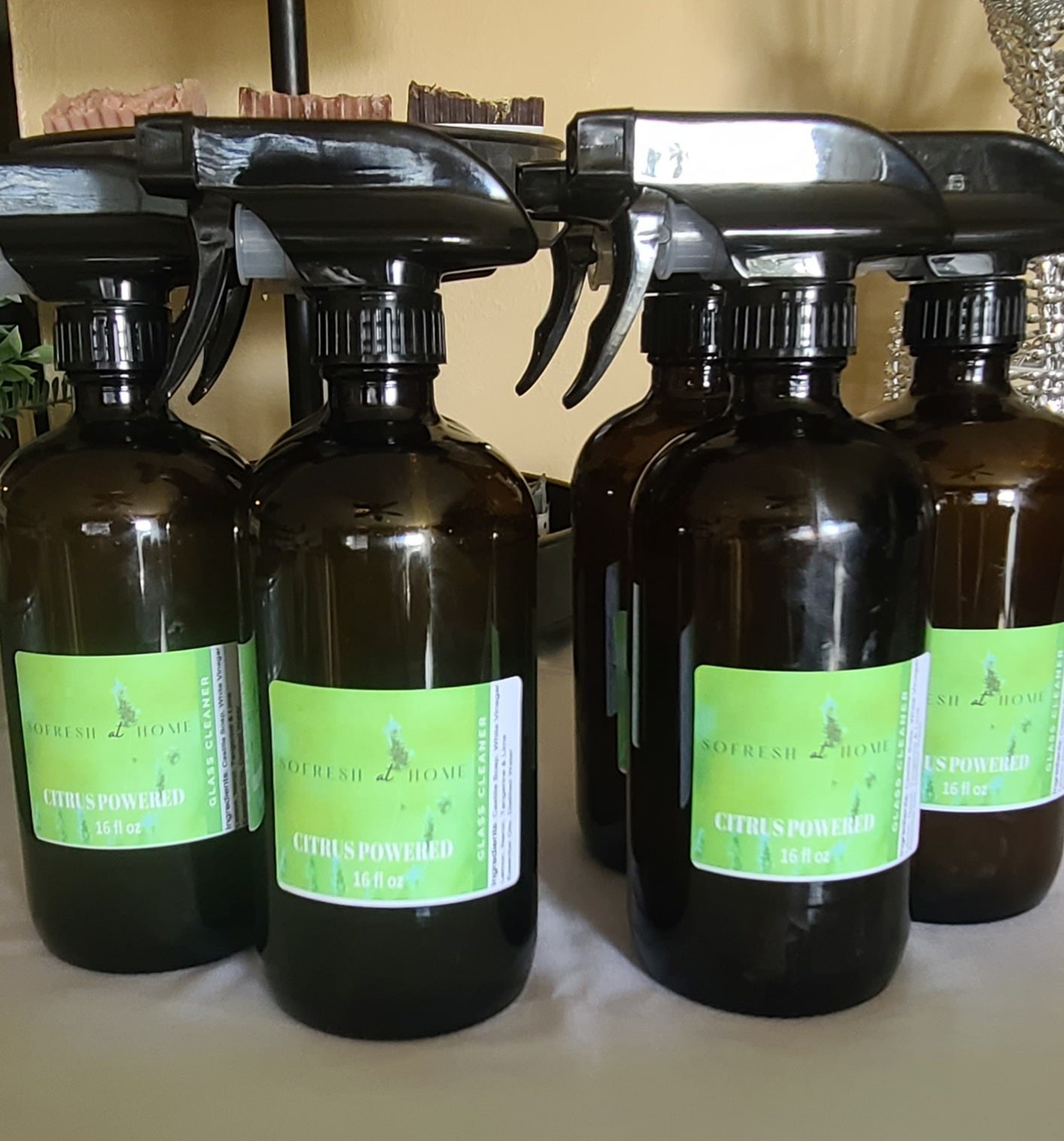Citrus Powered Glass Cleaner