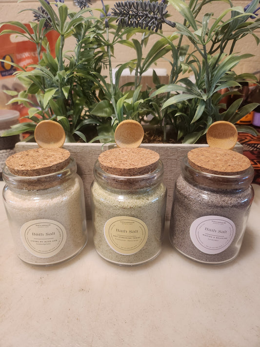 Bath Soaks W/ Keepsake Jar